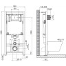 Комплект 3в1 BELBAGNO BB8001CHR/SC/BB002-80/BB014-SR-BIANCO