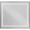 Зеркало BELBAGNO SPC-KRAFT-900-800-SENS-NERO, 900x800x32 мм